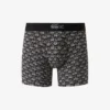 Bedruckte Boxershorts aus Stretch-Baumwolle für Herren