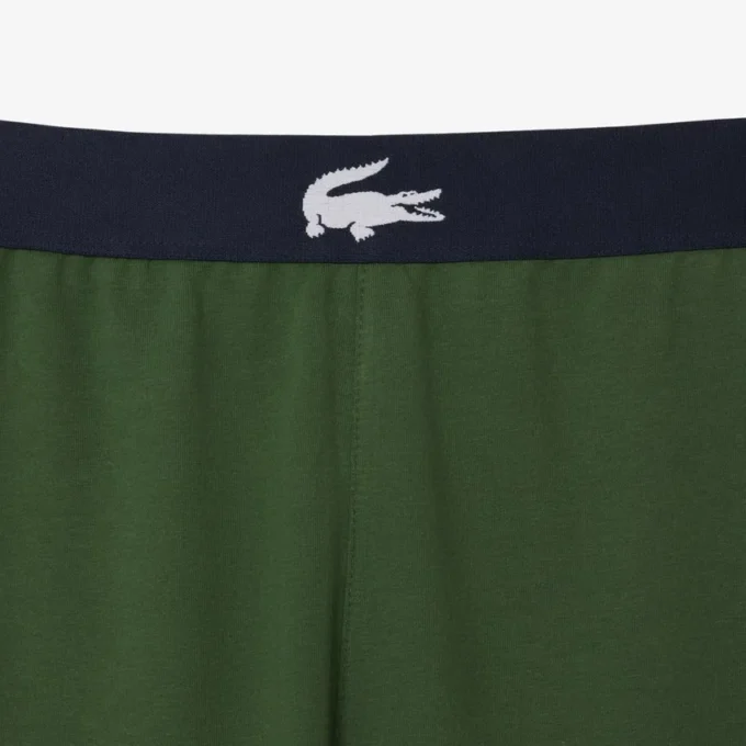 Bedruckte Fleece-Loungewear-Hose für Herren