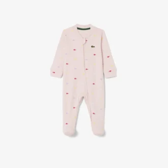 Bedruckter Petit-Piqué-Strampler für Babys