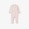 Bedruckter Petit-Piqué-Strampler für Babys