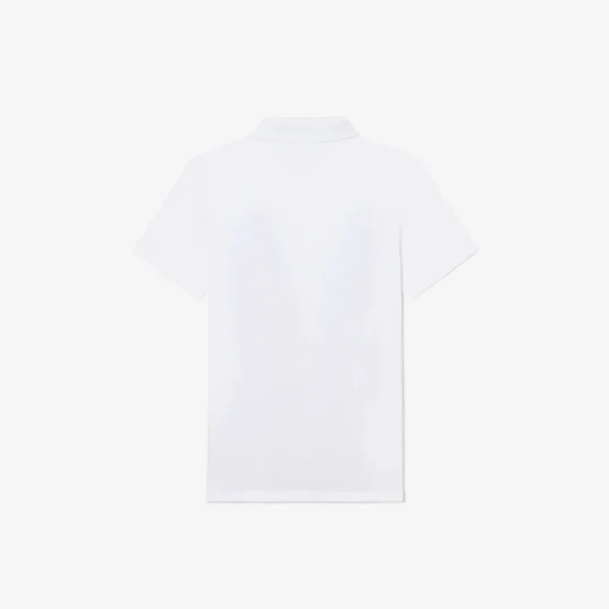 Bedrucktes Baumwoll-Poloshirt