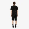 Bedrucktes Baumwoll-Pyjama-Set für Herren