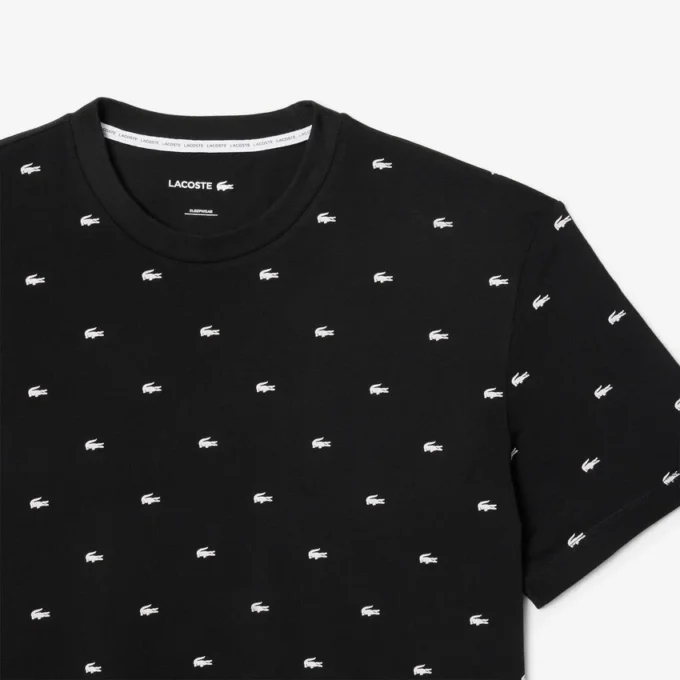 Bedrucktes Baumwoll-Pyjama-Set für Herren