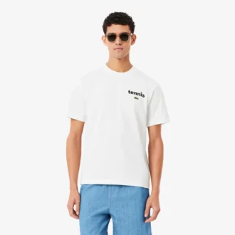 Bedrucktes Baumwoll-T-Shirt
