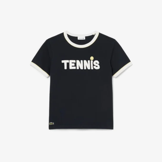 Bedrucktes Baumwoll-T-Shirt