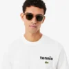 Bedrucktes Baumwoll-T-Shirt