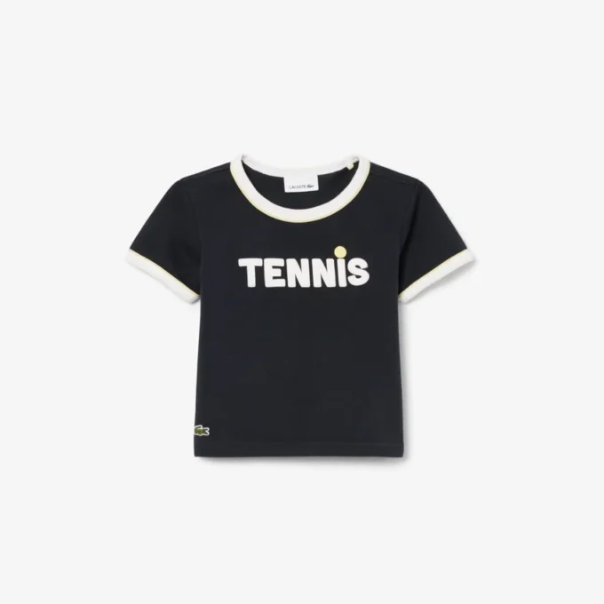Bedrucktes Baumwoll-T-Shirt