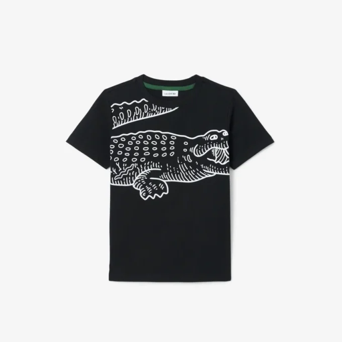 Bedrucktes Baumwoll-T-Shirt