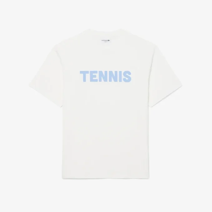 Bedrucktes Baumwoll-T-Shirt