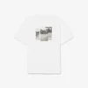 Bedrucktes Baumwoll-T-Shirt