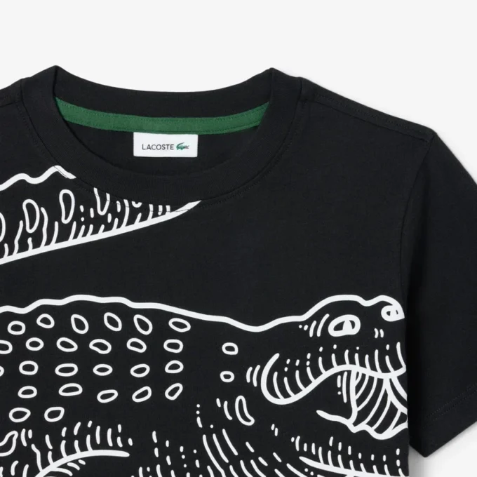 Bedrucktes Baumwoll-T-Shirt