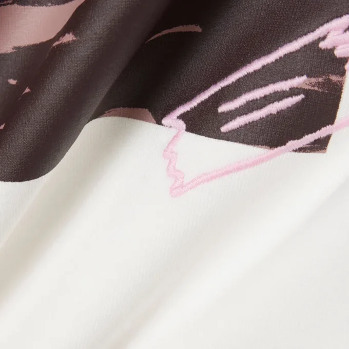 Bedrucktes Baumwoll-T-Shirt für Mädchen