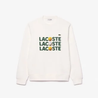 Bedrucktes Fleece-Sweatshirt für Herren