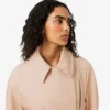 Übergroßer wasserabweisender Trenchcoat
