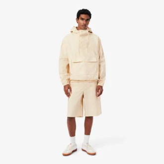 Bermuda-Cargo-Shorts mit geradem Schnitt und Print