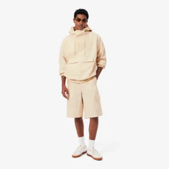 Bermuda-Cargo-Shorts mit geradem Schnitt und Print