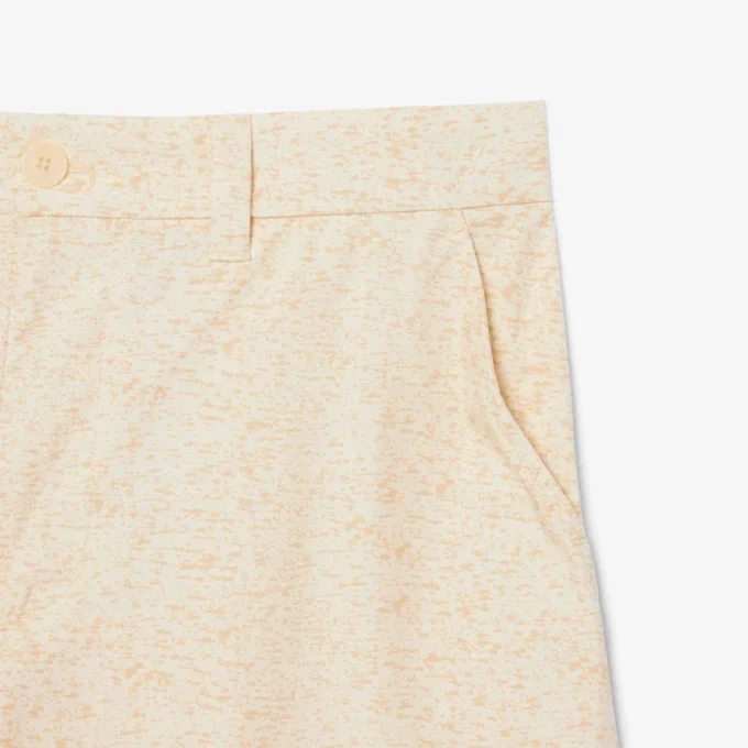 Bermuda-Cargo-Shorts mit geradem Schnitt und Print