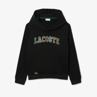 Bestickter Fleece-Hoodie