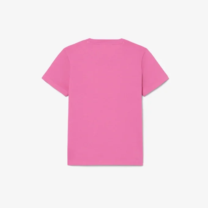 Besticktes Baumwoll-T-Shirt