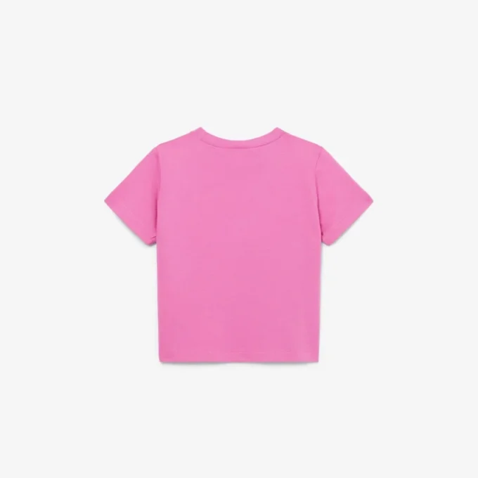 Besticktes Baumwoll-T-Shirt