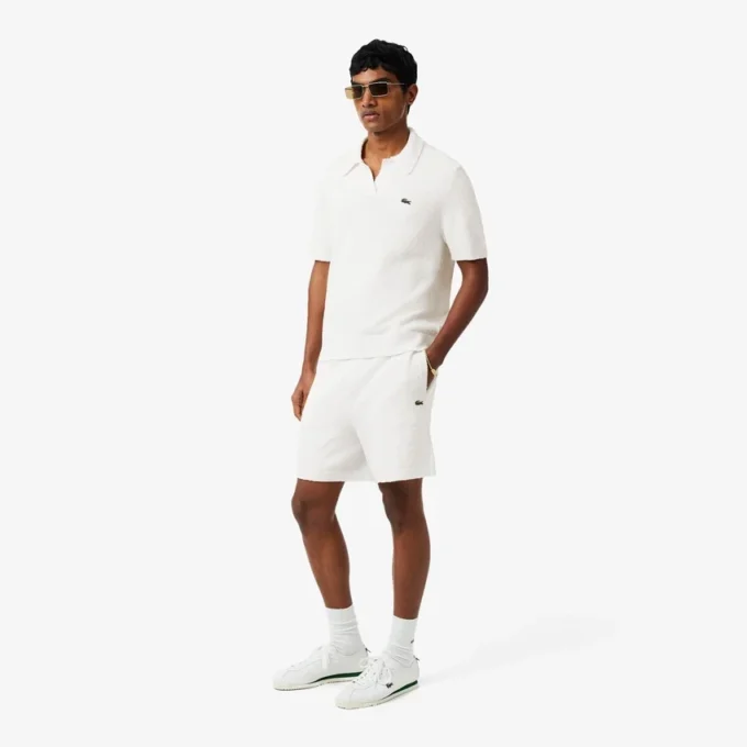 Bouclé-Strick-Shorts