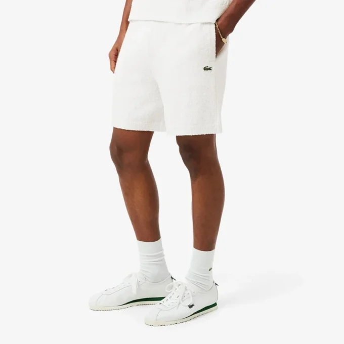 Bouclé-Strick-Shorts