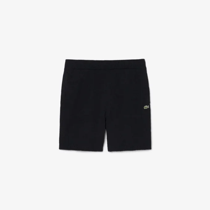 Bouclé-Strick-Shorts