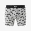 Boxershorts aus Stretch-Baumwolle mit Allover-Print für Herren