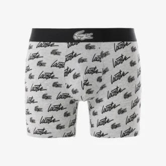 Boxershorts aus Stretch-Baumwolle mit Allover-Print für Herren