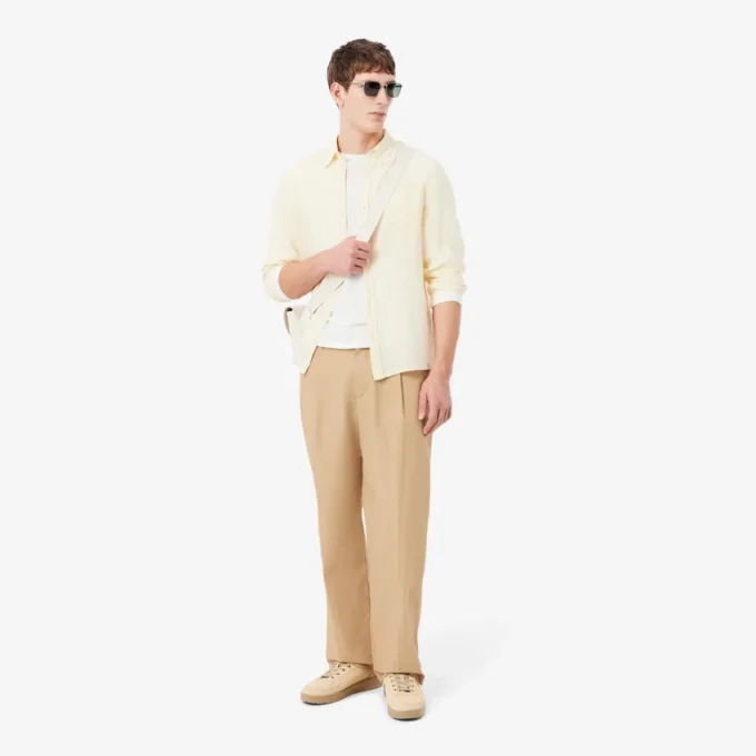 Chino-Hose aus Baumwolle in gerader Passform