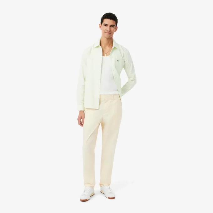 Chino-Hose aus Baumwolltwill in Regular Fit