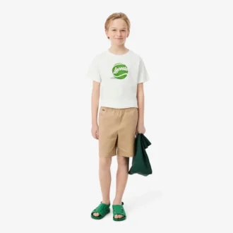 Chino-Shorts aus Stretch-Baumwolltwill