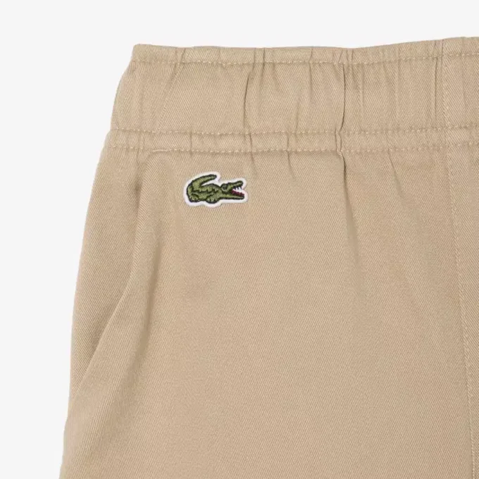 Chino-Shorts aus Stretch-Baumwolltwill