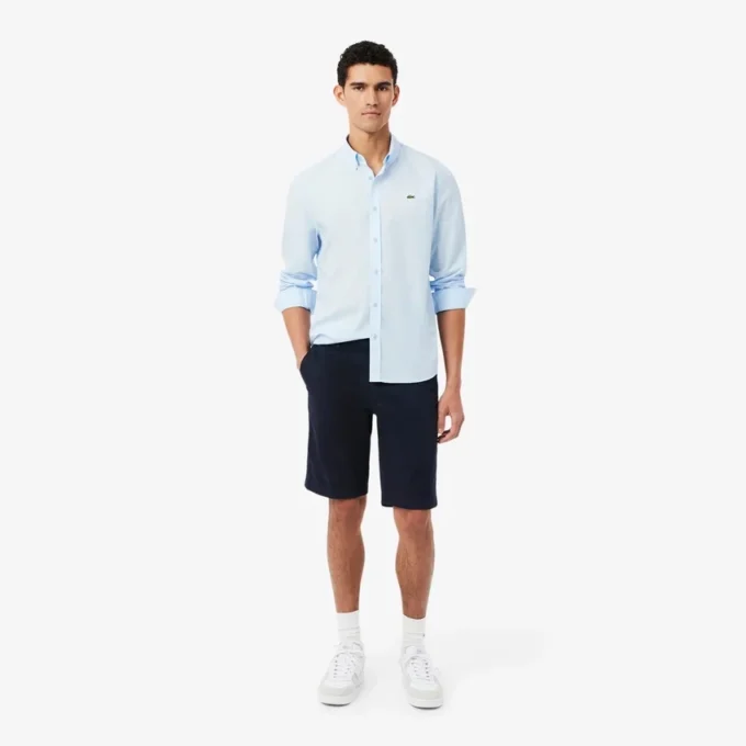 Chino-Shorts aus Stretch-Twill