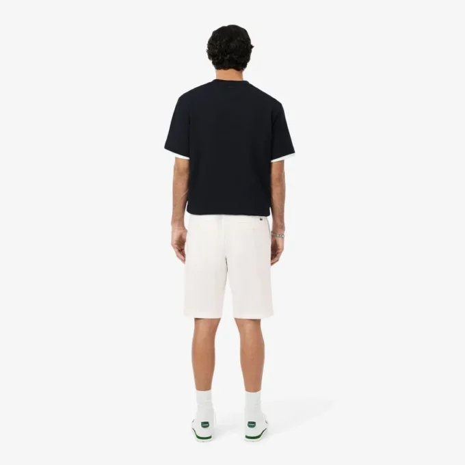 Chino-Shorts aus Stretch-Twill