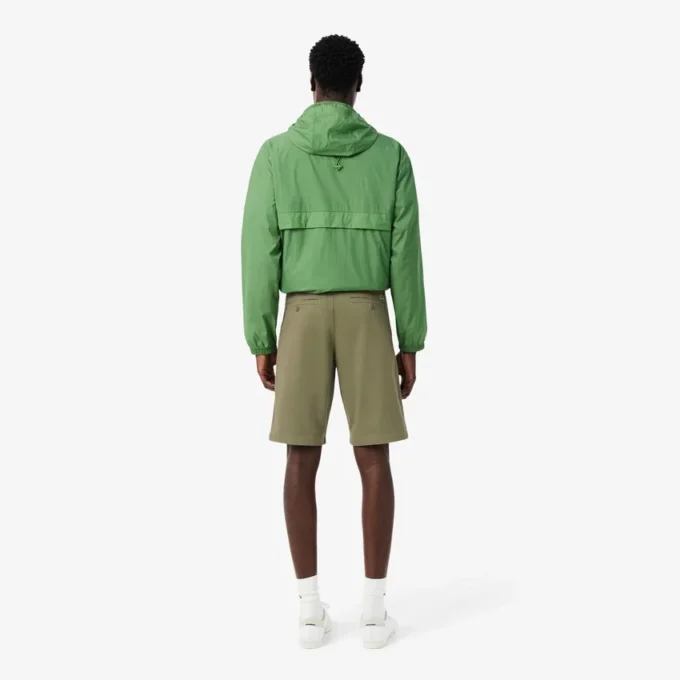 Chino-Shorts aus Stretch-Twill