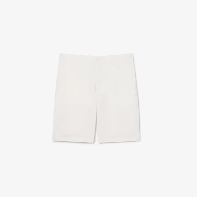Chino-Shorts aus Stretch-Twill