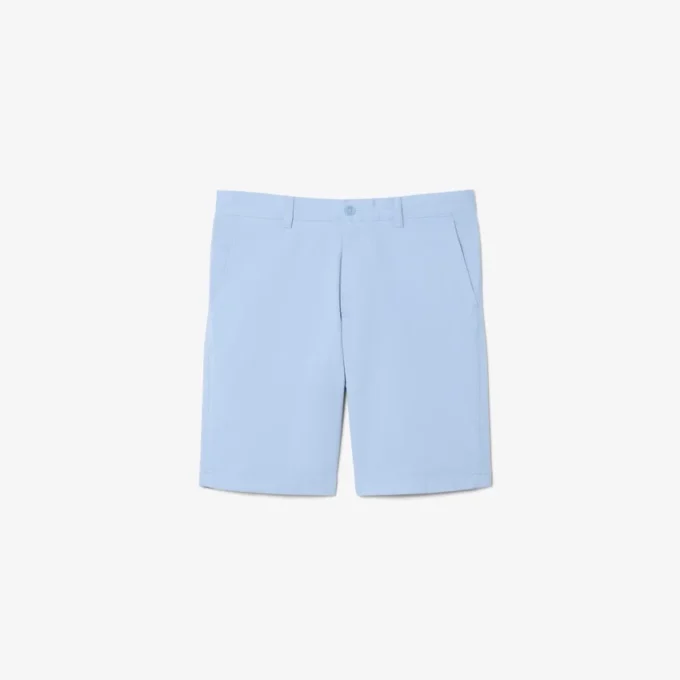 Chino-Shorts aus Stretch-Twill