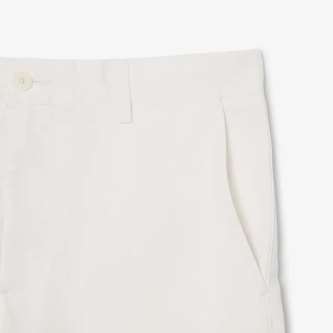 Chino-Shorts aus Stretch-Twill