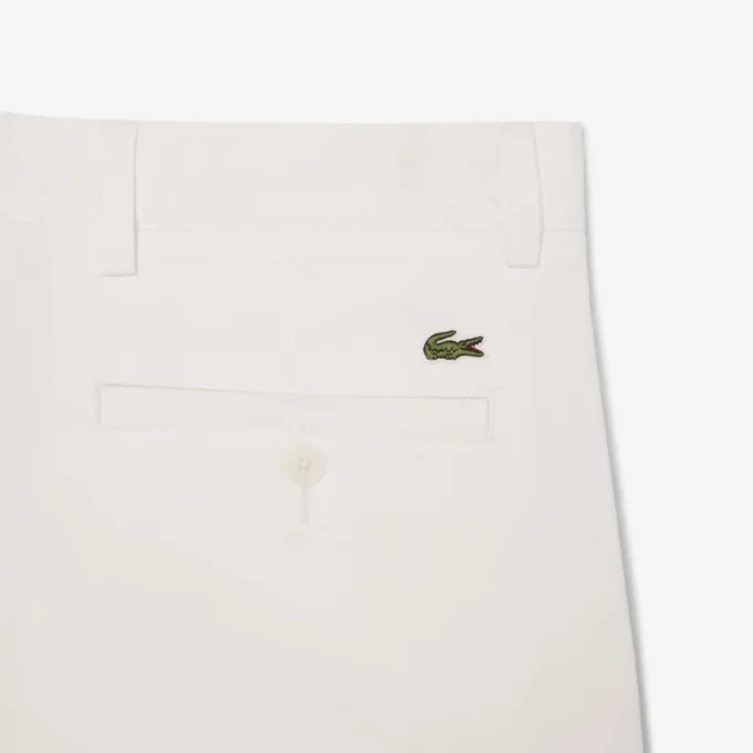Chino-Shorts aus Stretch-Twill
