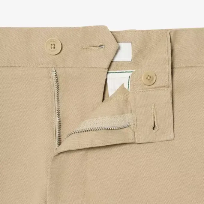 Chino-Shorts aus Stretch-Twill