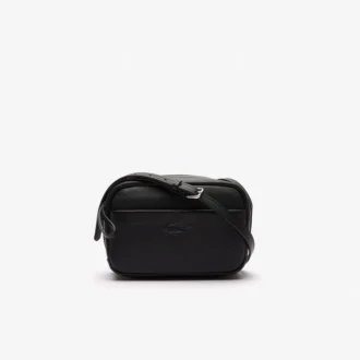 City Court Schultertasche aus genarbtem Leder