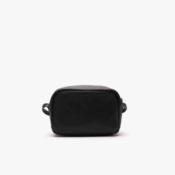 City Court Schultertasche aus genarbtem Leder