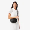 City Court Schultertasche aus genarbtem Leder