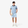Classic Fit Contrast Rib Poloshirt