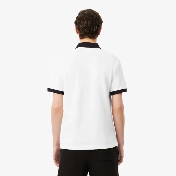 Classic Fit Contrast Rib Poloshirt
