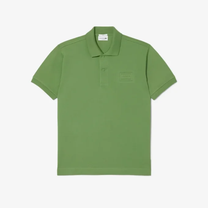 Classic Fit Embossed Branding Poloshirt