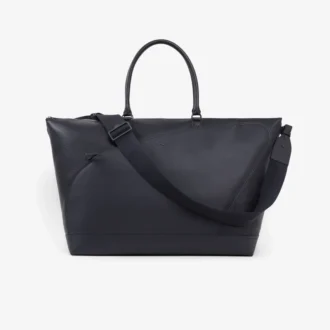 Club Lacoste Wochenendtasche aus genarbtem Leder
