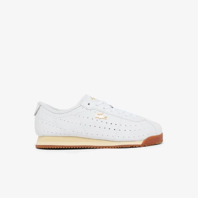Club-Low-Ledersneaker für Damen
