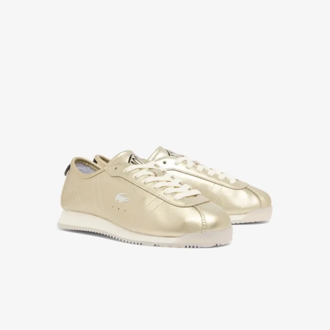 Club-Low-Ledersneaker für Damen